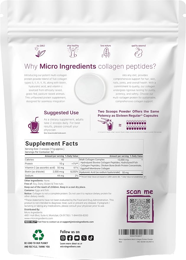 Collagen Peptides Powder (unflavored)