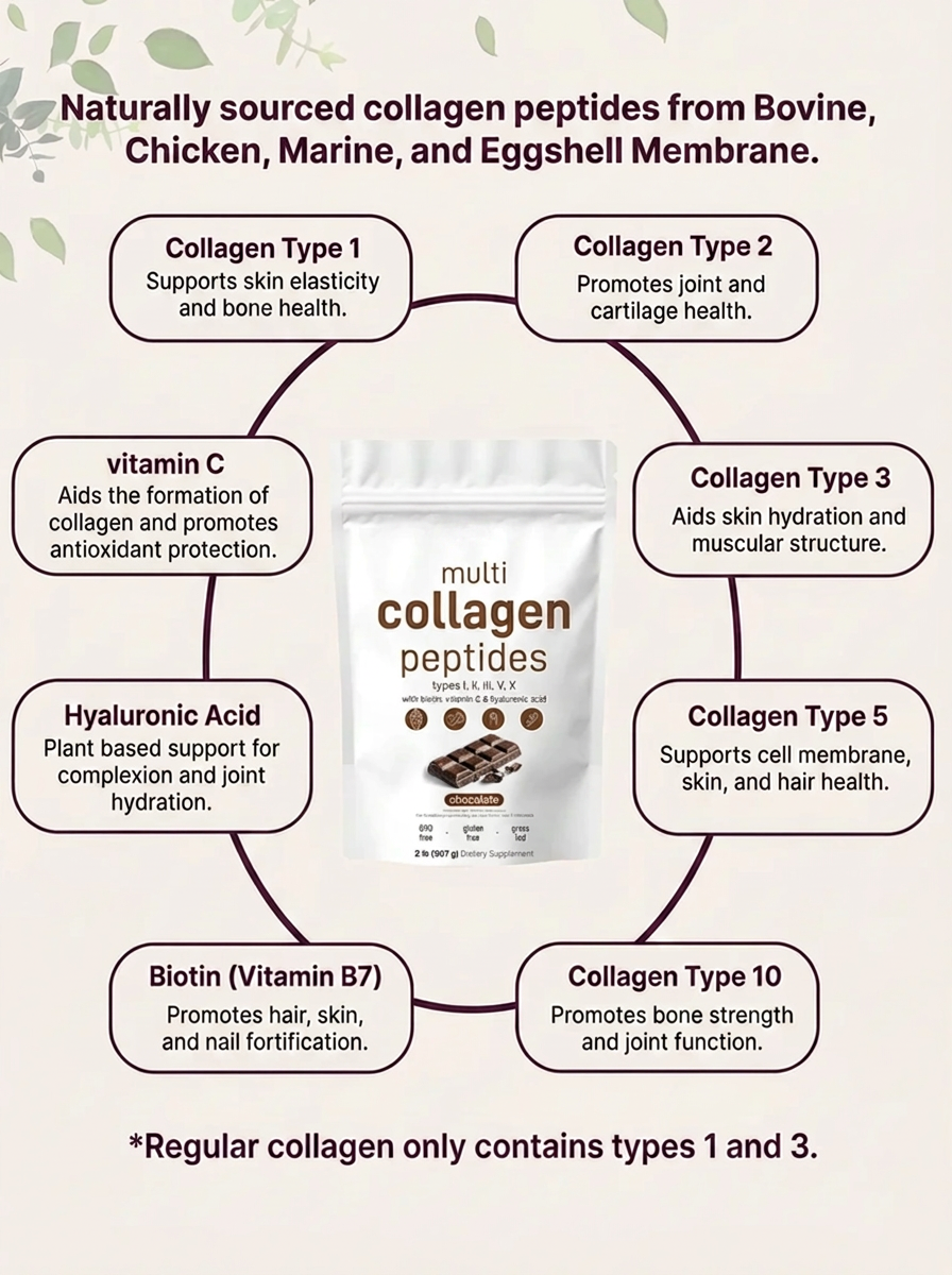 Collagen Peptides Powder (Chocolate)