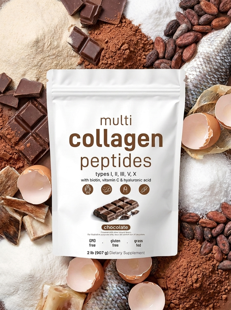 Collagen Peptides Powder (Chocolate)